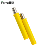 Amortisseur hydraulique carré en acier inoxydable galvanisé - Amortisseur à fermeture douce pour poubelles et quincaillerie de meubles