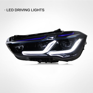 Lente LED de luz diurna con ceja azul versión Thunder, conjunto de faros de alta calidad para restauración, para X1 F48 F49 16-19 - Product Image 5