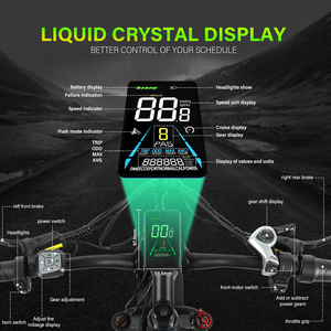 <span class=keywords><strong>Bicicleta</strong></span> Eléctrica de <span class=keywords><strong>3000W</strong></span> con Doble <span class=keywords><strong>Motor</strong></span>, Velocidad Máxima: 35 Mph, Batería de 48V 23Ah, Suspensión Completa, Todoterreno - Product Image 3