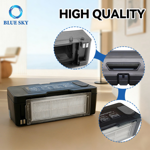 2-in-1 Water Tank Dust Bin Replacement for <strong>Xiaomis</strong> Mijia S10/S12 B106GL,VIOMI V2/V3 <strong>Mop</strong> <strong>2S</strong> <strong>Mop</strong> Pro STYJ02YM Customized Available - Product Image 1