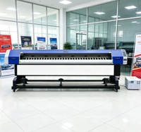 Mesin Cetak Inkjet Format Besar High Speed 3.2m UV Roll to Roll untuk Vinyl Banner PVC
