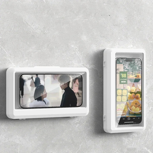 Étui universel anti-buée et étanche pour téléphone portable avec support de <span class=keywords><strong>douche</strong></span> fixe pour la salle de bain étanche et tactile - Product Image 5