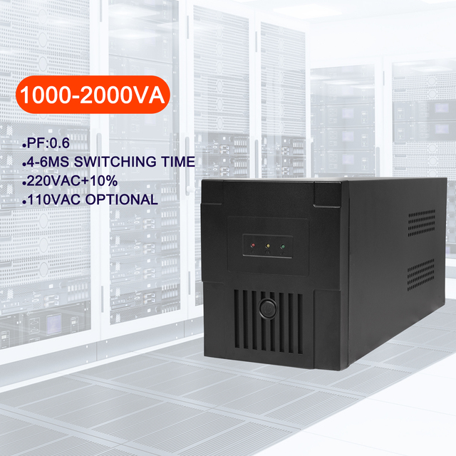 Reliable 1500VA UPS Power Supply Backup Desktop Computer Office Server Emergency Smart Energy Saving Reliable Online UPS