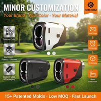 Télémètre laser de golf de qualité tournoi, précision ±0,5 yard, grossissement 7X, anti-tremblement, verrouillage du drapeau, marque privée, usine ODM