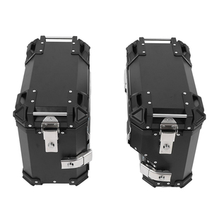 Coffre de <span class=keywords><strong>moto</strong></span> en aluminium, coffre arrière, coffre supérieur, bagages latéraux pour Benelli TRK502x TRK552x TRK702x - Product Image 1