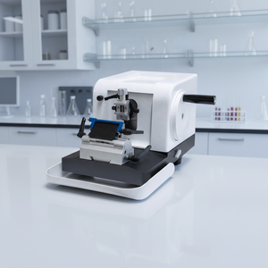 <span class=keywords><strong>Microtomo</strong></span> Rotatorio Manual de Alta Precisión para <span class=keywords><strong>Laboratorio</strong></span>, Fabricado en China - Product Image 3