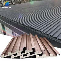 Panneaux sandwich en aluminium de qualité industrielle SUNTO, imperméables et résistants au feu, pour ateliers métalliques, entrepôts, toitures, murs extérieurs, construction