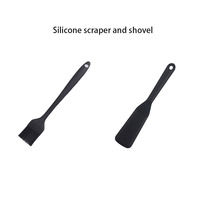 Nouveau style 4 tasses ensemble complet de distributeur de pâte avec anneaux à muffins, spatule, brosse, ensemble de moules à biscuits outils de cuisson pour crêpes