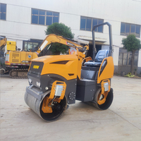 1 tonne 2 tonnes 3 tonnes 5 tonnes 6 tonnes 8 tonnes Asphalte Double Tambour Vibrant Hydraulique Compacteur Mouton Rouleau de Route Kubota Yanmar Moteur