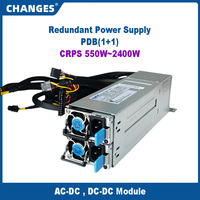 Alimentation redondante pour serveur CRPS 550W800W1300W1600W2000W2200W2400W2600W2700W3000W3200W 50.5mm68mmAC-DC DC-DC12V 12V48V54V53.5V