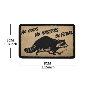 Mặt Trời Mọc Hoàng Hôn Phong Cảnh Lord Nhẫn Anime PVC Thân Thiện Với Môi Móc Và Vòng Lặp Tùy Chỉnh Chiến Thuật Các Bản Vá Lỗi Tinh Thần Nhận Dạng Huy Hiệu - Product Image 3