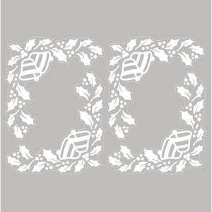 Autocollants pour fenêtres, adhésifs pour cadres avec motifs de vigne de girofle assortis - Product Image 1