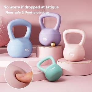 Kettlebell souple populaire en PVC pour la maison, poids libres 2,5-12 kg, vente chaude, kettlebell pour femmes - Product Image 2
