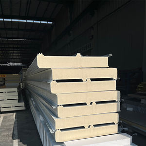 Système de connexion de panneaux sandwich en acier à rainures et languettes pour entrepôts frigorifiques, salles blanches, installations médicales, ateliers, hôtels - Product Image 2