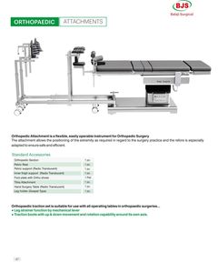 Accessoire orthopédique d'approvisionnement d'usine en gros adapté à une utilisation avec toutes les tables d'opération pour la vente à l'exportation - Product Image 2