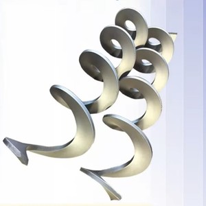 New cường độ cao thép không gỉ vít băng tải chuyến bay chịu mài mòn hạt Hệ thống vận chuyển Phụ kiện cho nông nghiệp - Product Image 2