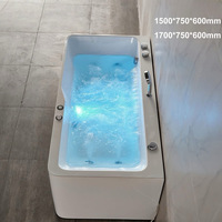 Vente en gros OEM Panneau de commande intelligent thermostatique pour bain à bulles de surf à 360 degrés, 42 degrés, rectangulaire simple, pour hôtel intérieur