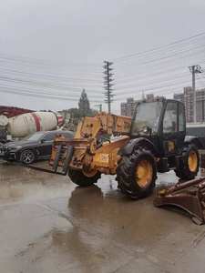 Chariot télescopique JCB 535 d'occasion de haute qualité, moteur et boîte de vitesses testés et certifiés, prix compétitif, marque japonaise de Shanghai, en promotion - Product Image 5