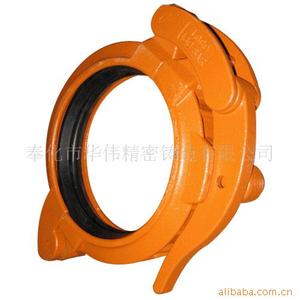 ข้อต่อเหล็กหล่อความแม่นยำสูงสำหรับใช้งานในอุตสาหกรรมพร้อมซีลยาง - Product Image 1