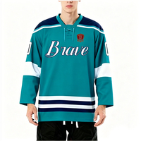Jersey Deportivo de Malla para Hombre, Proveedores de Ropa Deportiva, Diseños de Jersey de Hockey sobre Hielo, Jersey de Hockey Sublimado Personalizado