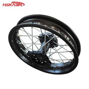 Nouveau moyeu de roue arrière de moto tout-terrain KB 1,85x12 pouces avec anneau en fer, joint d'huile en alliage d'aluminium, trou d'axe 15/12, garantie 1 an - Product Image 2