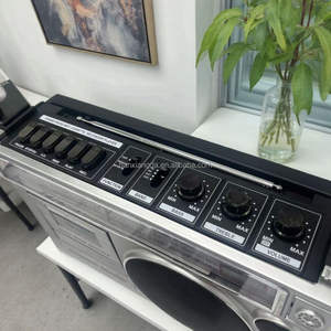 レトロフォーチュンODM/OEM卸売ホットセールカスタマイズクラシックgettoブラスターラジカセラジオ - Product Image 3