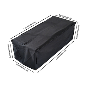 <span class=keywords><strong>Housse</strong></span> <span class=keywords><strong>de</strong></span> protection haut <span class=keywords><strong>de</strong></span> gamme pour mobilier d'extérieur, en tissu Oxford imperméable et résistant aux UV, pour patio, <span class=keywords><strong>jardin</strong></span> et bord <span class=keywords><strong>de</strong></span> piscine - Product Image 1