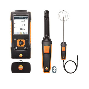 Nuevo y Original Instrumento de Medición de Velocidad del Aire Testo 440 Iaq - Product Image 4