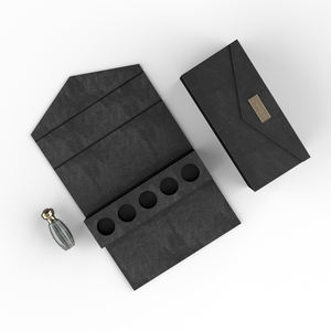 Cajas Rígidas de Lujo con Relieve para Perfumes, 10ml 30ml 50ml, Envase Vacío Personalizado para Muestras de Perfume con Cierre Magnético - Product Image 5