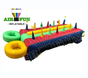 Airfun competitive carnival game inflatable hoverball race,inflatable hover race air ball game with good price