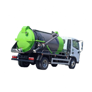 Direct Chinese Sale DFAC Euro 6 New Manual Transmission Sewage Suction Truck 4x2 Drive 4CBM Diesel Vacuum Pump Septic Tank - Product Image 5
