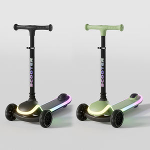 Vente en gros <span class=keywords><strong>de</strong></span> trottinette lumineuse multicolore pour enfants, trottinette réglable, trottinette pour enfant avec service <span class=keywords><strong>de</strong></span> logo personnalisé - Product Image 3