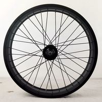 Колеса для горного велосипеда FAT Bike 20 дюймов, 36 отверстий; Колеса для снегоходного велосипеда 26 дюймов *4.0 Fort Wheels, алюминиевый сплав, 6 отверстий, дисковые тормоза, 2 подшипника