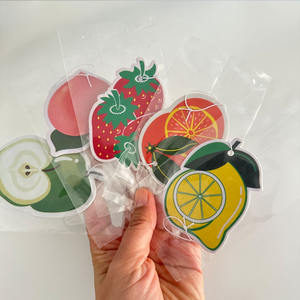 Ambientador Personalizado con Forma <span class=keywords><strong>de</strong></span> Árbol para Autos, Colgante con Papel Absorbente, Aroma Duradero, Más <span class=keywords><strong>de</strong></span> 100 Aromas, Impresión <span class=keywords><strong>de</strong></span> Logotipo Gratuita - Product Image 1