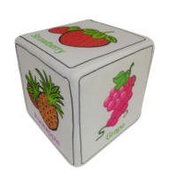 Dés en peluche de 20 cm - Motif de pose multi-expressions et design alphabétique, jouet éducatif et interactif pour jeux d'équipe, jouets d'extérieur pour enfants