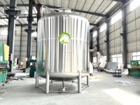 Réservoir de mélange de miel en acier inoxydable de 28000 litres avec réservoir de mélange chauffant pour usines de fabrication