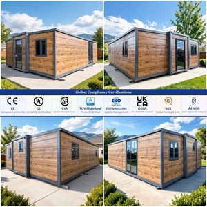 บ้านคอนเทนเนอร์แบบขยายได้ขนาด 30-40 ฟุต สำหรับการใช้พลังงานแสงอาทิตย์แบบออฟกริด 2 ห้องนอน 1 ห้องน้ำ บ้านพักหรูหราแบบพับได้ เคลื่อนย้ายได้ - Product Image 3