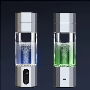 Générateur d'hydrogène portable non électrique, filtre à eau, ioniseur, 8000PPB, eau pure riche en H2, <span class=keywords><strong>alcaline</strong></span>, bouteille de 200 ml sans BPA, à boire - Product Image 6