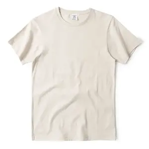 เสื้อยืดคอกลมแขนสั้นผ้าฝ้ายคุณภาพสูง YQ 200 กรัม สกรีนโลโก้ได้ เสื้อยืดลำลองสีพื้นสำหรับผู้ชายและผู้หญิง - Product Image 3