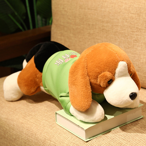 Jouet pour chien <span class=keywords><strong>Beagle</strong></span> de grande taille, animaux en peluche réalistes, jouets en peluche pour chien, cadeau pour enfants, décoration de la maison, promotion en magasin d'animaux, mascotte - Product Image 5