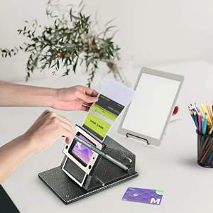 Mesin Pemotong Kartu PVC Manual, Pemotong Sudut Kartu Kredit PVC untuk Kantor, Pemotong Kertas - Product Image 5