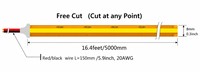 Bande LED COB sans points certifiée UL 24V, fonction de découpe libre, éclairage extérieur, intérieur, cuisine, armoire, bande LED COB