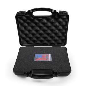 Customized logo Waterproof Shockproof Plastic <b>Hard</b> <b>Gun</b> <b>Case</b> Protection Level <b>Hard</b> Small <b>Case</b> Plastic with Foam Inside - Product Image 1