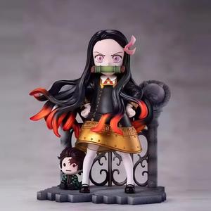 Figura de Anime HESPER de 14 cm, Figura de PVC de Demon Slayer: Kimetsu no Yaiba, Kamado Nezuko, Cosplay de <span class=keywords><strong>Spy</strong></span> <span class=keywords><strong>Family</strong></span>, Anya Forger, Regalo, Juguetes - Product Image 1