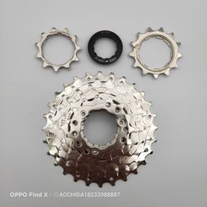 Haute qualité plaqué argent <span class=keywords><strong>7</strong></span> <span class=keywords><strong>vitesses</strong></span> <span class=keywords><strong>11</strong></span>-<span class=keywords><strong>28</strong></span> dents <span class=keywords><strong>Cassette</strong></span> volant XINDU vélo volant vélo roue libre - Product Image 2