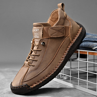 Mocassins pour hommes de haute qualité, grande taille, en cuir microfibre, chaussures plates décontractées et formelles, chaussures de marche, style tendance