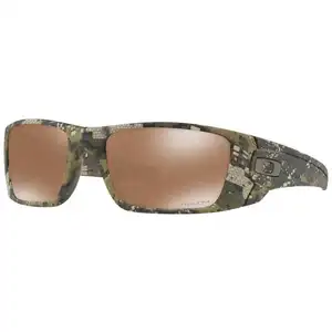 Factory Custom Square Thick Handle Frame Camo Polarized Men Women Sunglasses Mirror Lens with Logo Printing