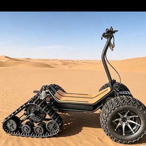 Scooter tout-terrain robuste LDOO avec pneus larges, suspension intégrale et électrique - Product Image 1