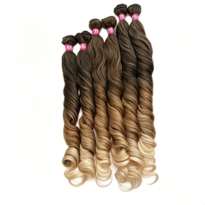 Forniamo Set di Parrucche Sintetiche in Fibra Proteica da 6 Pezzi, Direttamente dalla Fabbrica per Europa, America e Africa. - Product Image 6