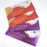 Emballage personnalisé en plastique, aluminium, mylar, pour chocolat, granola, noix, barres énergétiques, protéines, sachet, emballage de collation, emballage de coussin